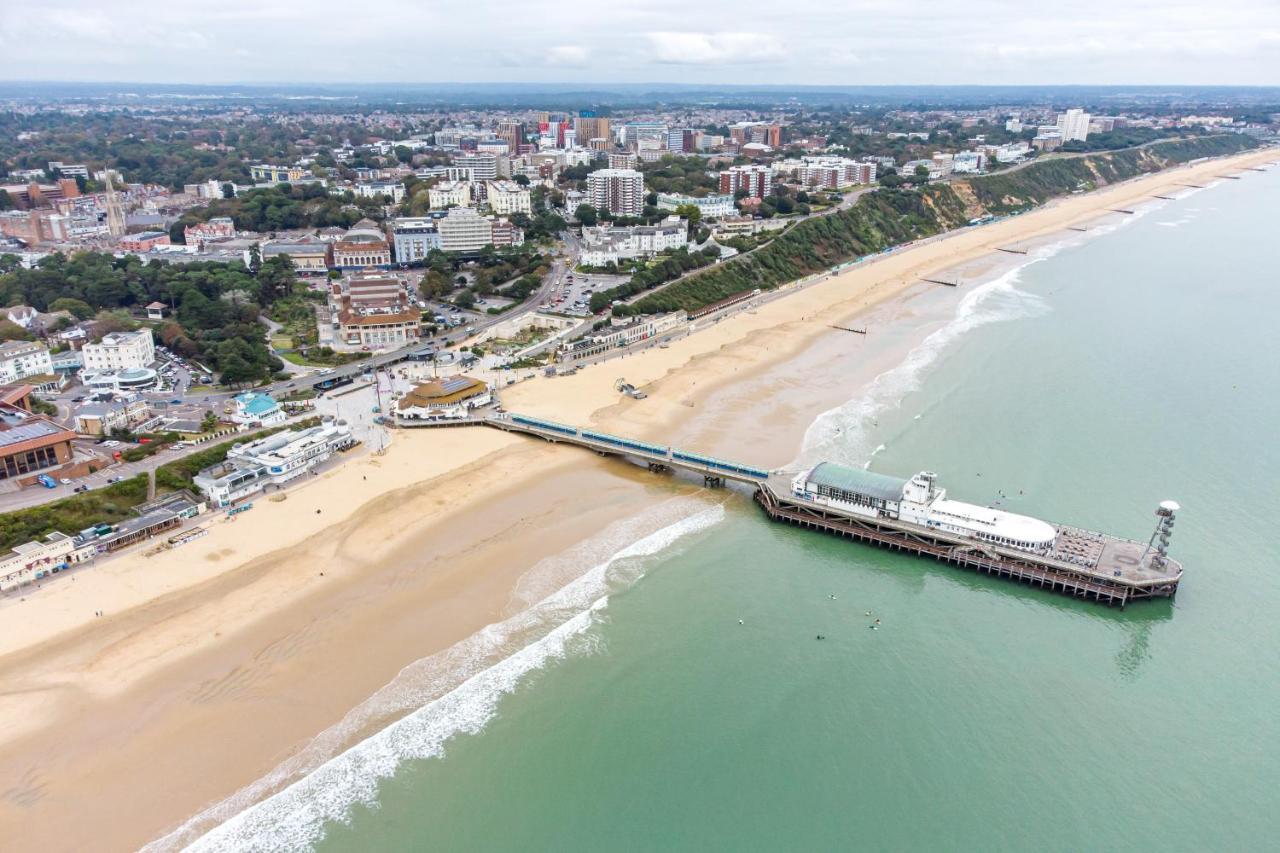 Central 2 Double Bedroom Flat With Parking Bournemouth Zewnętrze zdjęcie